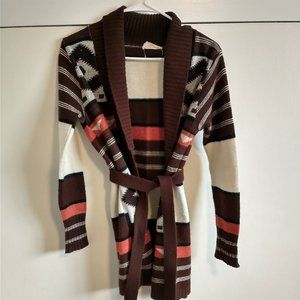 Vintage Late 60s/Early 70s Southwestern Cardigan Sweater